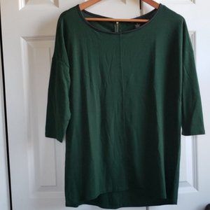 89th & Madison Forest Green Tunic